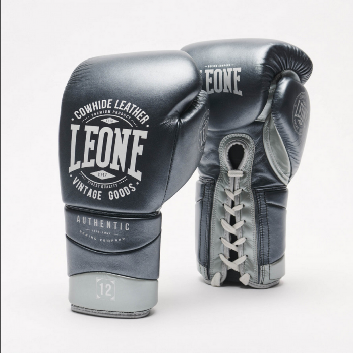 Leone - BOXING GLOVES AUTHENTIC 2 - Gray - GN116L